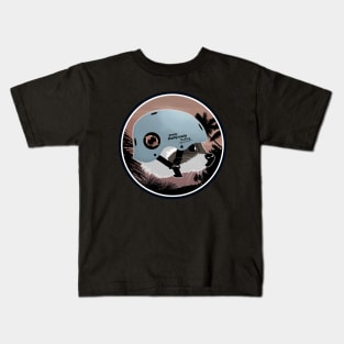 Surfing Raccoon Kids T-Shirt